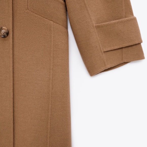 WOOL BLEND OVERSIZED COAT - Picture 12 of 16